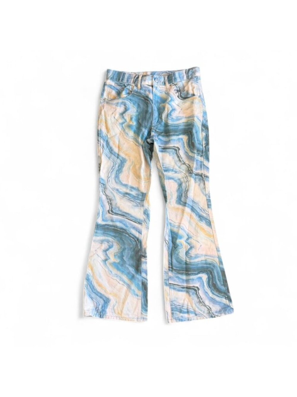 Urban Outfitters marbled flare 90's bootcut jeans